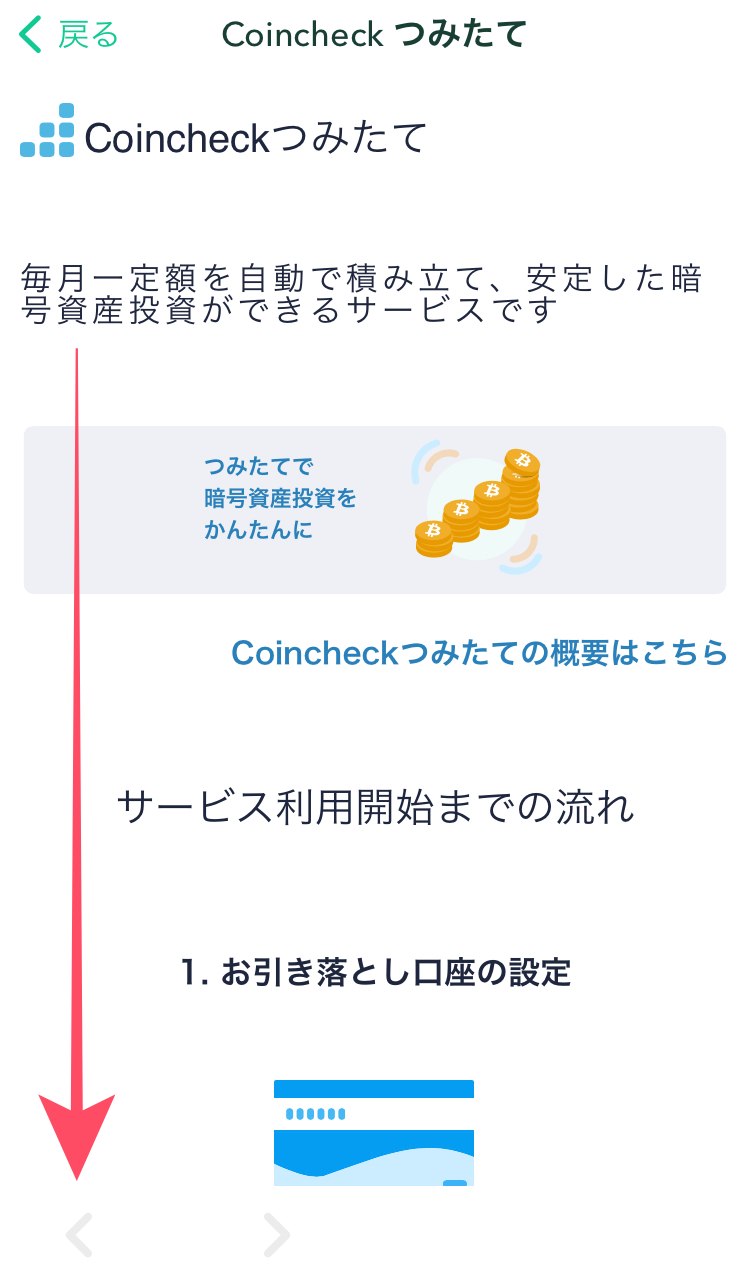 コインチェック積み立て設定2